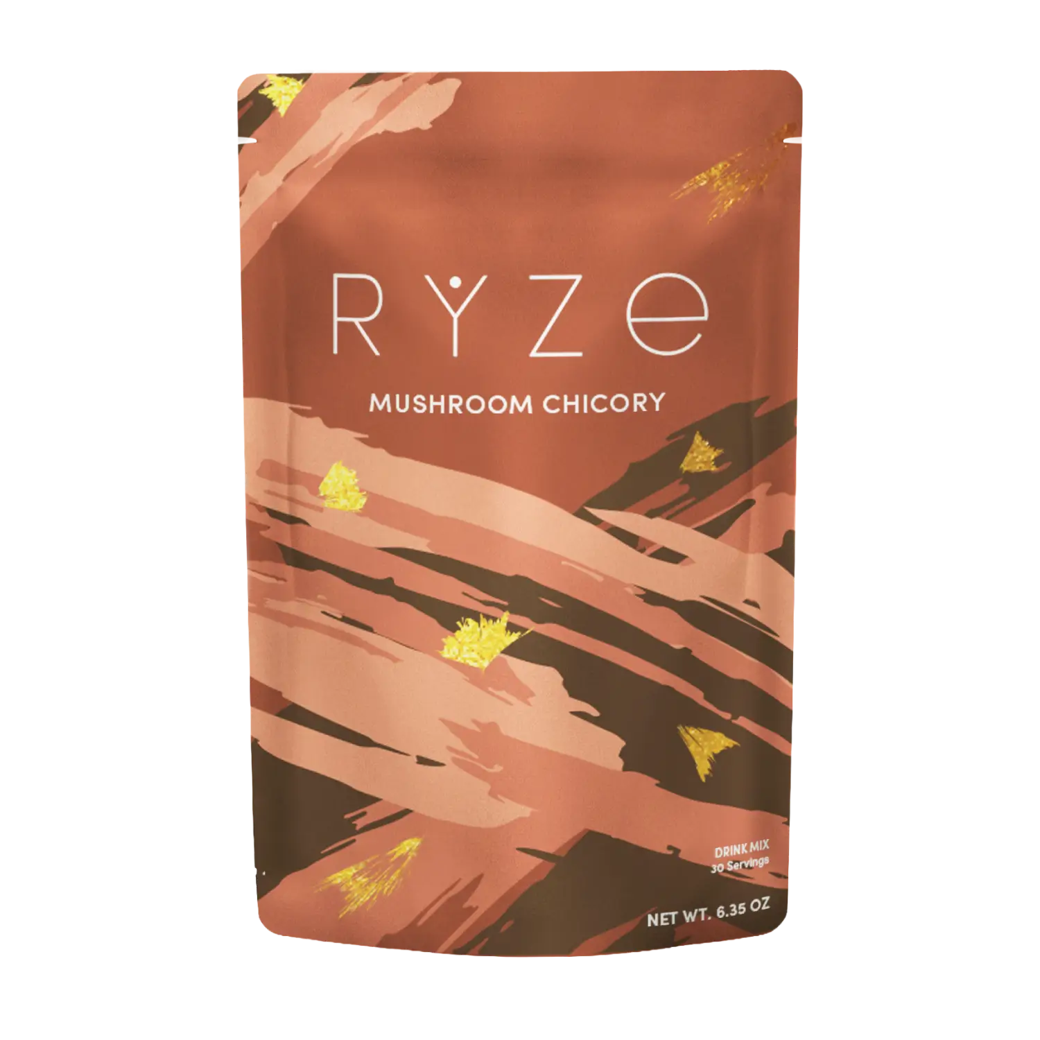 RYZE Mushroom Chicory — Organic Instant Chicory with Shitake & Lions mane, 30 Servings